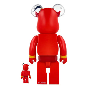 400% & 100% Bearbrick set - Jafar (Disney Aladdin)-Medicom Toy-Bearbrick