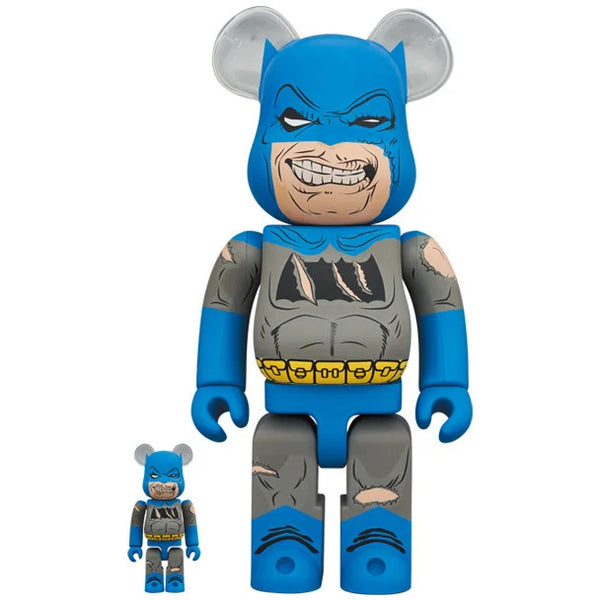 400% &amp; 100% Bearbrick-set - Batman (Den triumferande mörka riddaren)
