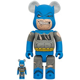 400% &amp; 100% Bearbrick-set - Batman (Den triumferande mörka riddaren)