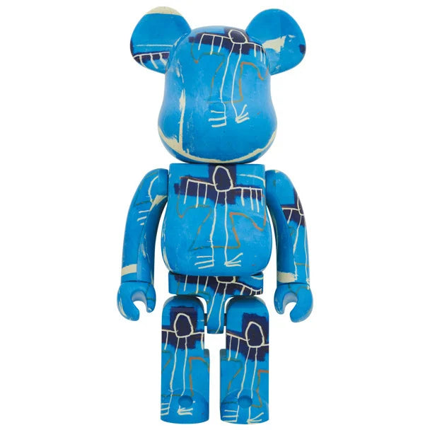 1000 % Bearbrick - Jean-Michel Basquiat v9 (Blue Angel)