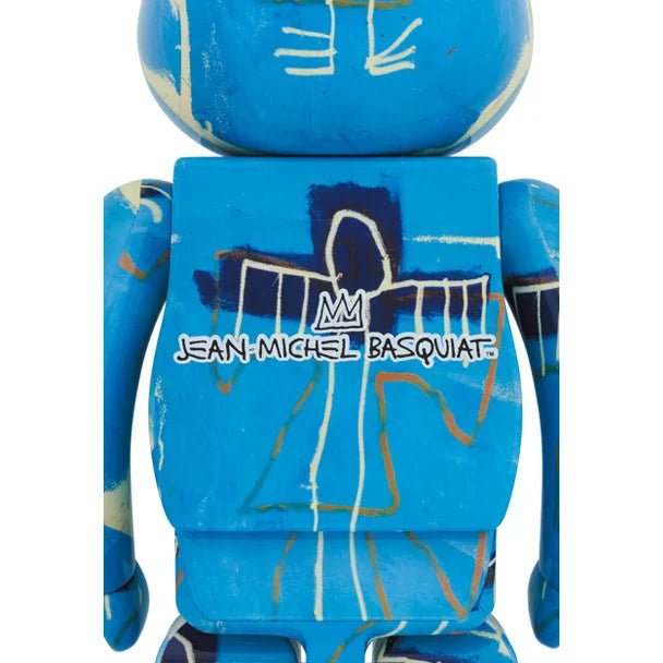 1000 % Bearbrick - Jean-Michel Basquiat v9 (Blue Angel)