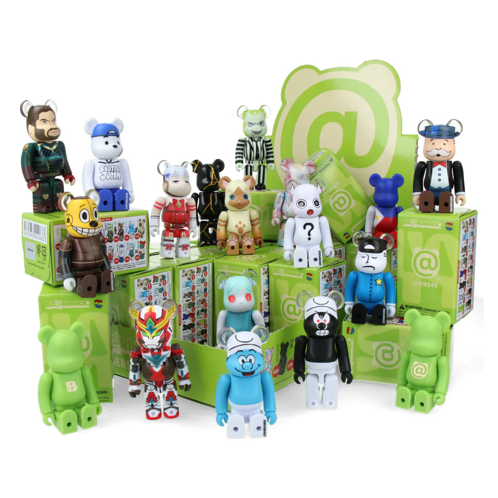 100% Bearbrick Blindbox-serie 49 från Medicom Toy