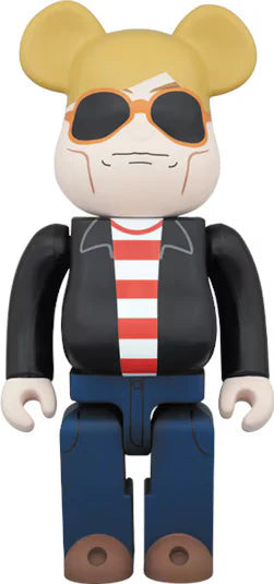 400% Bearbrick - Andy Warhol (60-talsstil)