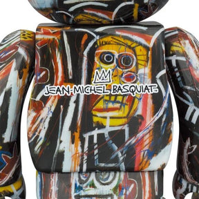 400% & 100% Bearbrick Sæt - Jean-Michel Basquiat v11