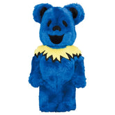 400% Bearbrick - Grateful Dead - Dancing Bears (Kostymversion Blå)