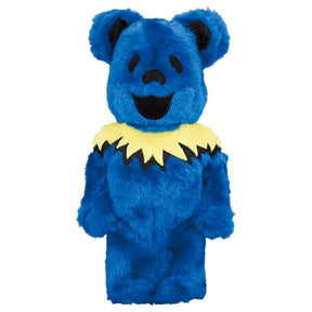 400% Bearbrick - Grateful Dead - Dancing Bears (Kostymversion Blå)