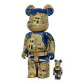 100% & 400% Bearbrick set - Van Gogh - The Yellow House