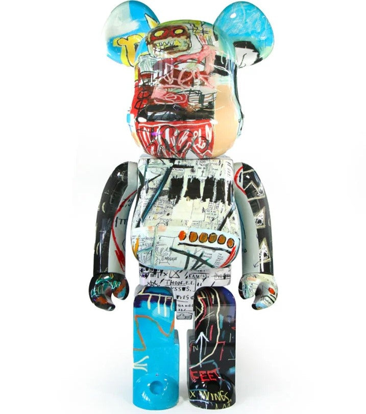 100 % & 400 % Bearbrick-set – Patrick Ewing (New York Knicks)