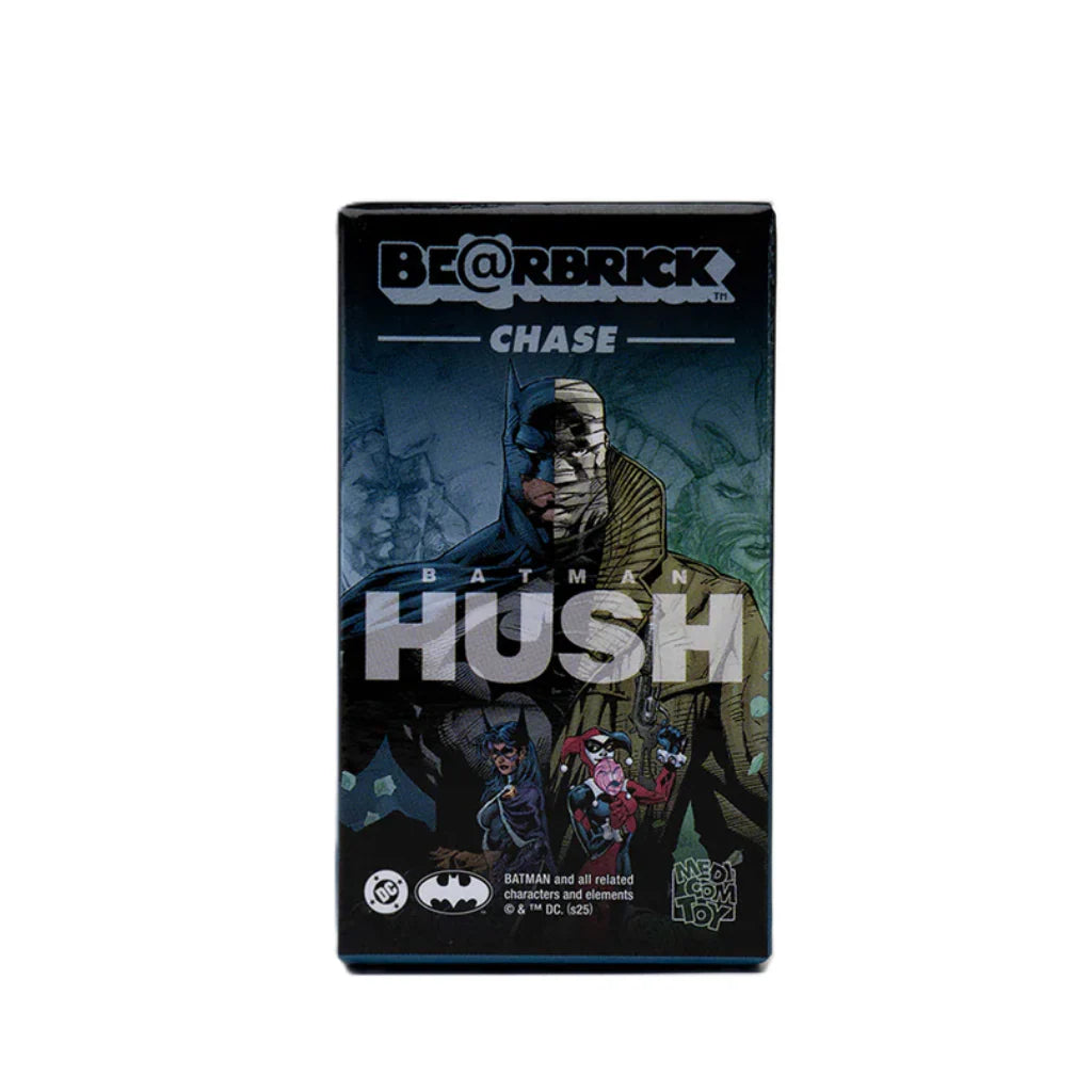 100% Bearbrick Blindbox Chase-serie - Batman Hush (Serie 1)