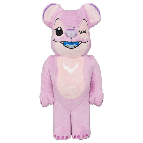 400% Bearbrick – Angel – Stitch (Kostymversion)