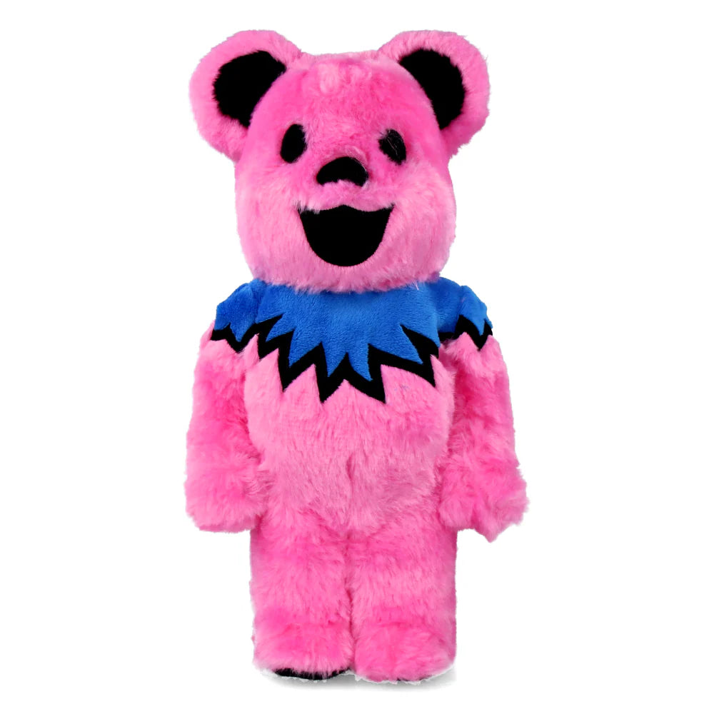400% Bearbrick - Grateful Dead - Dancing Bears (Kostymversion Rosa)